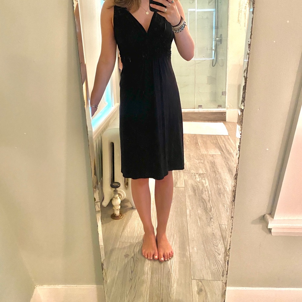 Black Ella Moss midi dress size Small